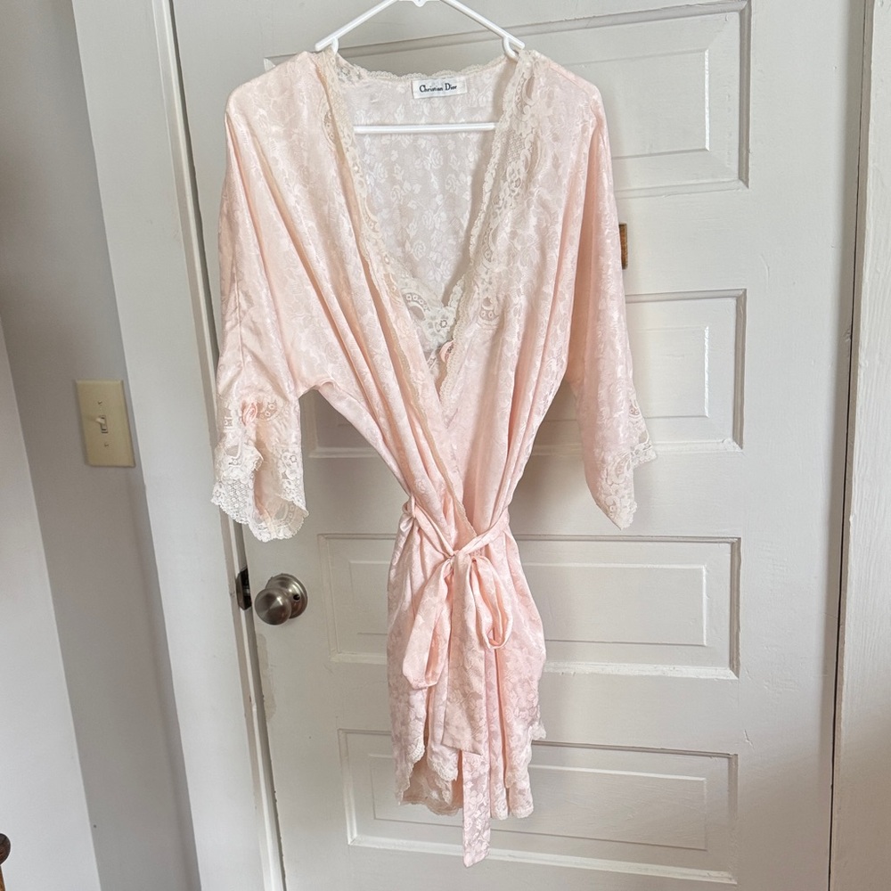 Vintage Christian Dior Négligée & Robe Size Small - 60’s/70’s/80’s